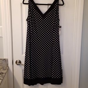 + (Plus) HP! NWT short flare sleeveless dress